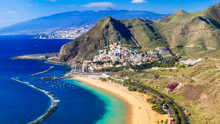 La grande plage de Tenerife 