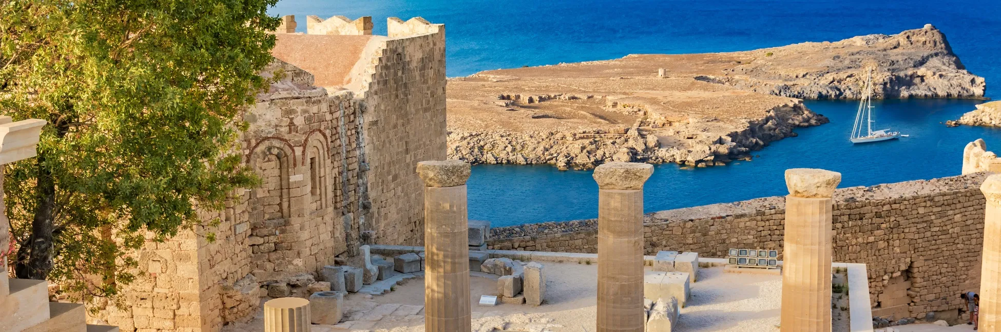 Rhodes et la Mer Méditerranée 