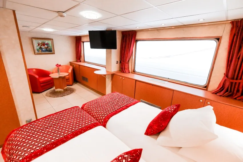 Cabine suite du MS Rhône Princess