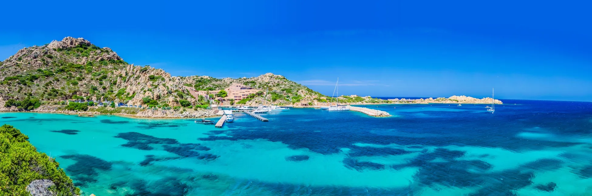 Maddalena, l'île de la grande archipel 