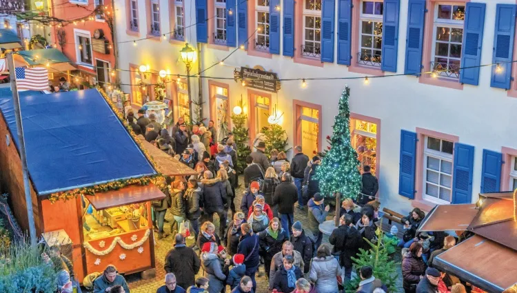 Le traditionnel Weihnachtsmacht de Rudesheim