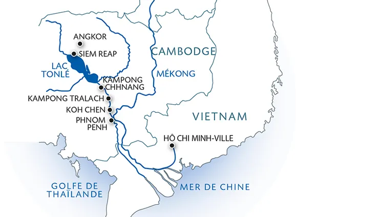 Carte Lointaine Mekong - 13R