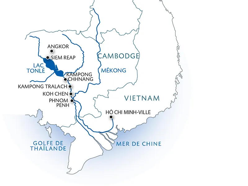 Carte Lointaine Mekong - 13R
