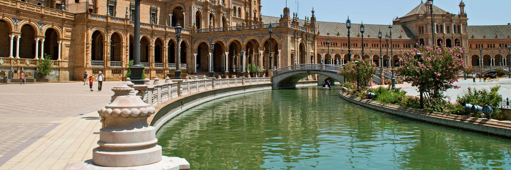 La grande place d'Espagne à Séville 