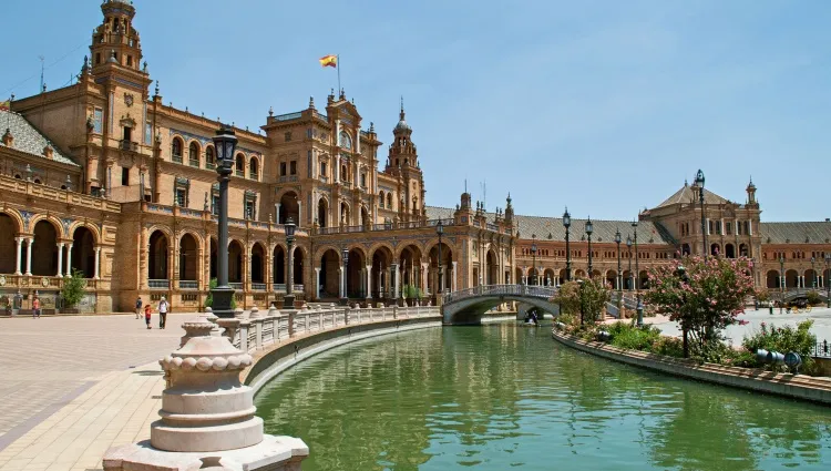 La grande place d'Espagne à Séville 