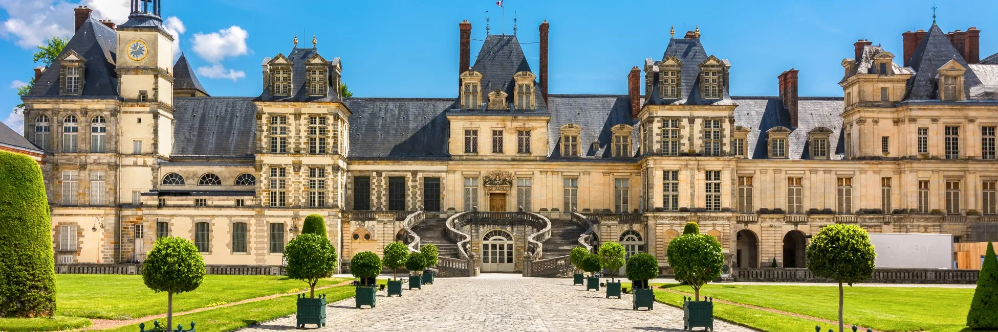 Le sublime château de Fontainebleau 