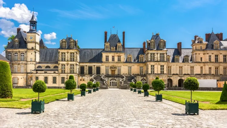 Le sublime château de Fontainebleau 