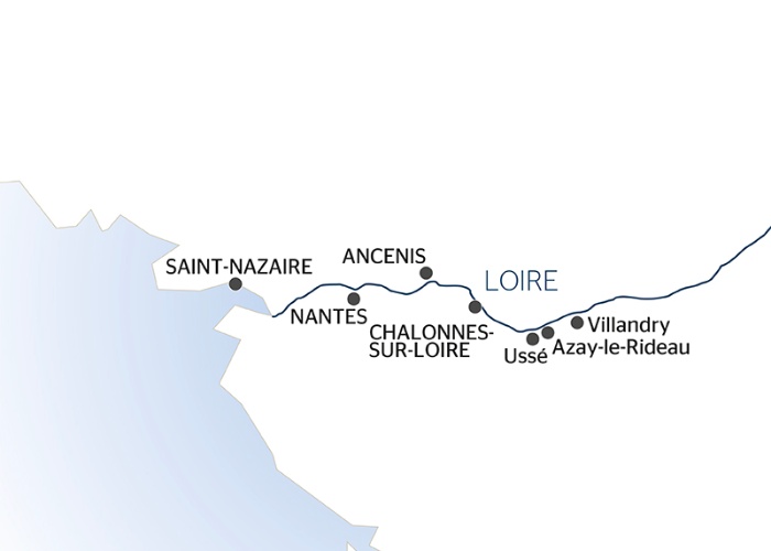 France - Atlantique Nord - Nantes - Saint Nazaire - Croisière Escapade sur la Loire, Joyau de la Renaissance