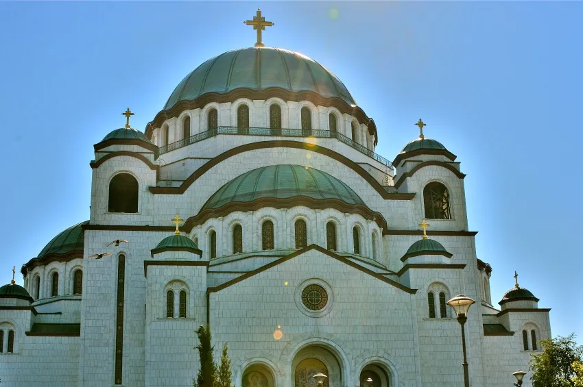 Eglise saint-sava à Belgrade