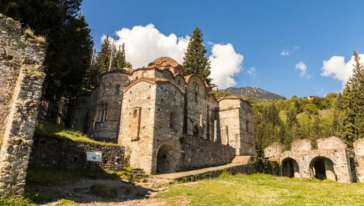 Le monastère de Vrontochion 