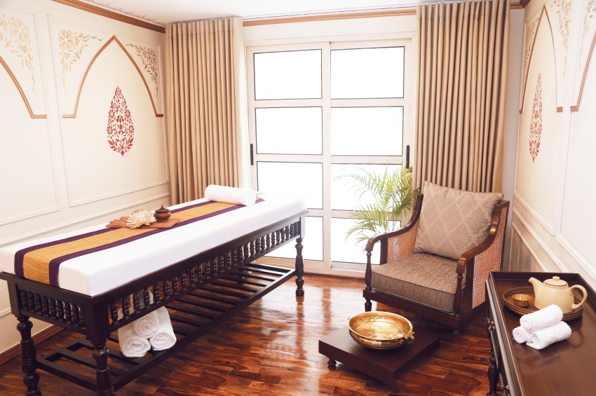 Salle de massage du RV Ganges Voyager
