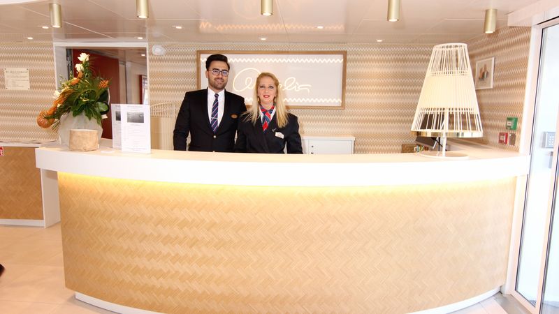 reception desk