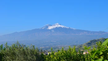 Vue sur le Mont Etna 