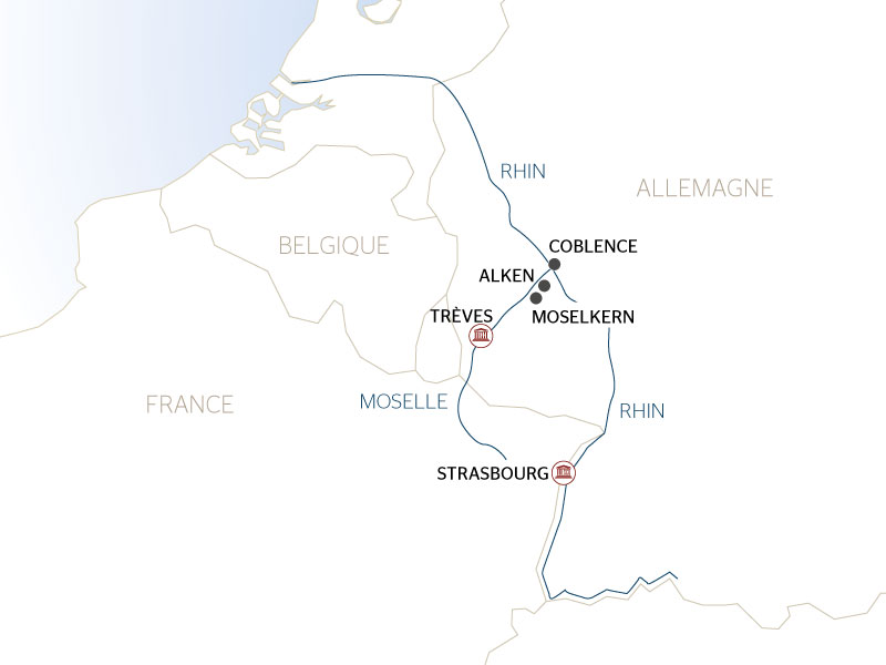 Moselle féérique et Rhin romantique, navigation exceptionnelle à la confluence des fleuves - 6