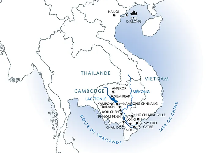 Carte Lointaine Mekong - 16R