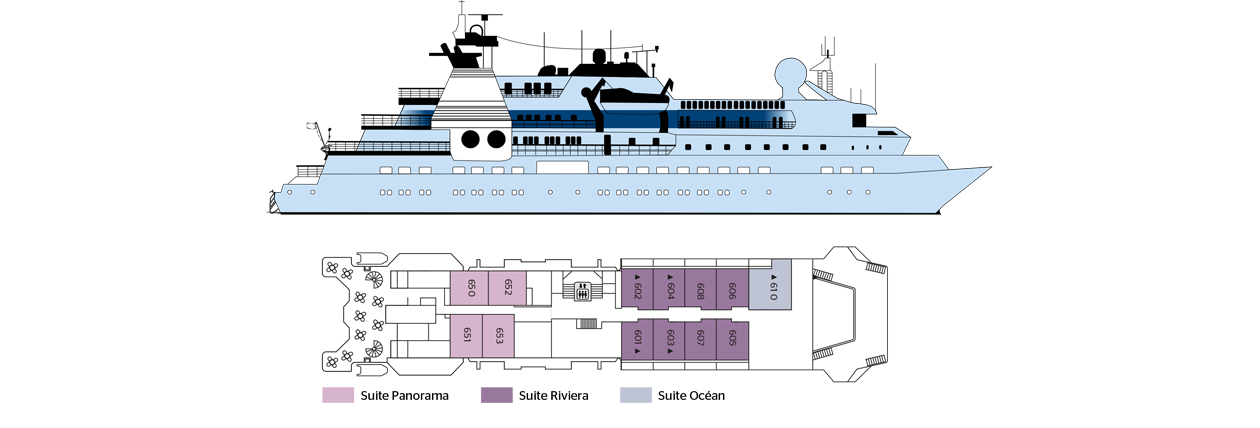 Plan Du Bateau La Belle Des Océans Bateau MV La Belle des Océans | Croisières au Canada sur le Saint