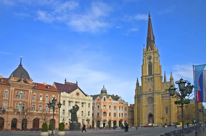 Place de la liberté à Novi Sad 