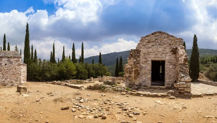 Le monastère Kessariani à Athènes 