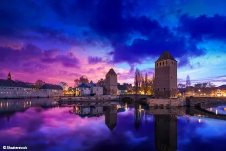 Vignette Strasbourg de nuit 