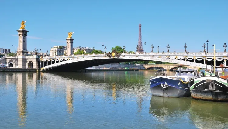 Le pont Alexandre III à Paris 