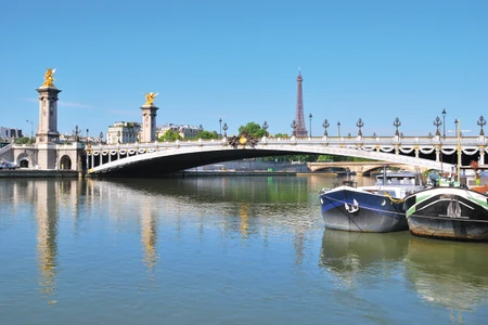 Le pont Alexandre III à Paris 