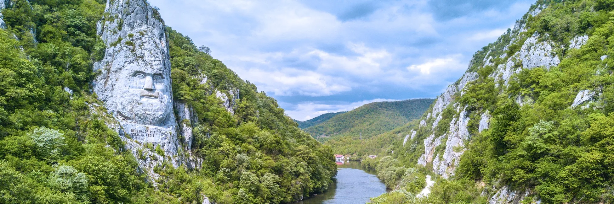 La traversée du Danube devant les Portes de Fer 