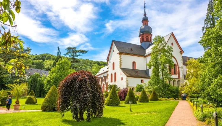 L'abbaye de Neckar à Eberbach 