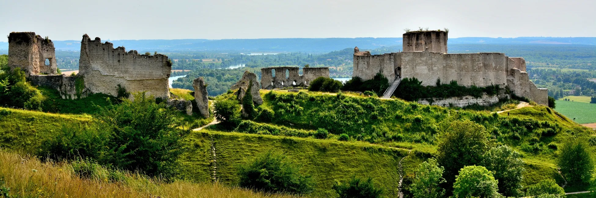 Remparts du château de Gaillard 