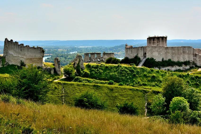 Remparts du château de Gaillard 