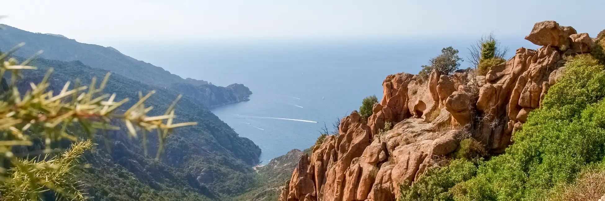 Les calanques de Piana en Corse 