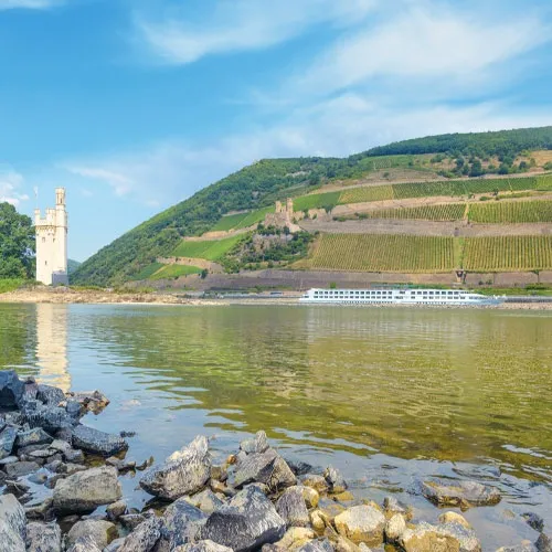 Vignette croisière sur le Rhin 