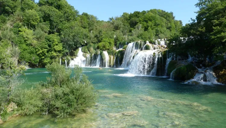 Les belles chutes de Krka 