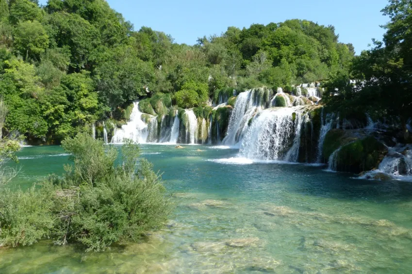 Les belles chutes de Krka 