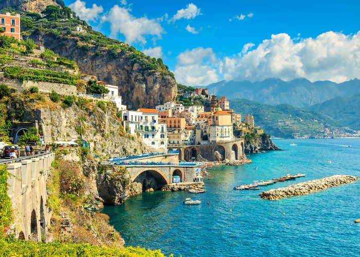 Naples, la côte Amalfitaine et la Sicile