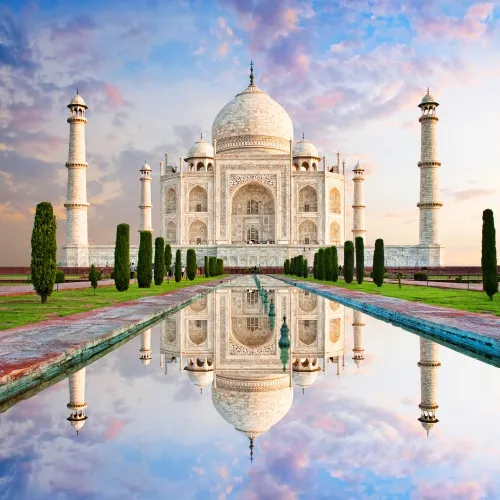 Le Taj-Mahal à Agra 