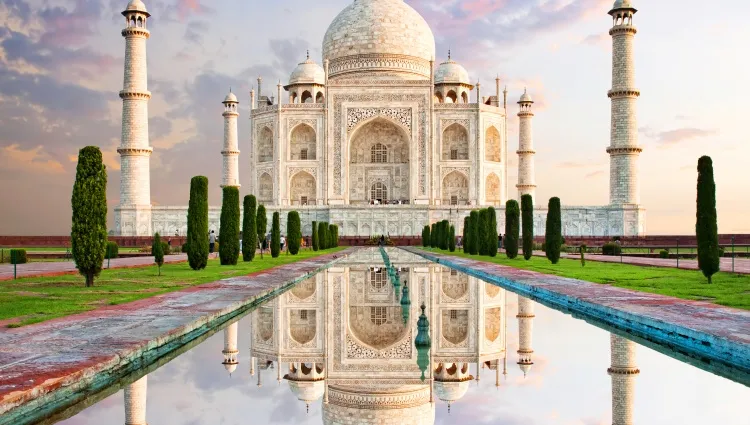 Le Taj-Mahal à Agra 