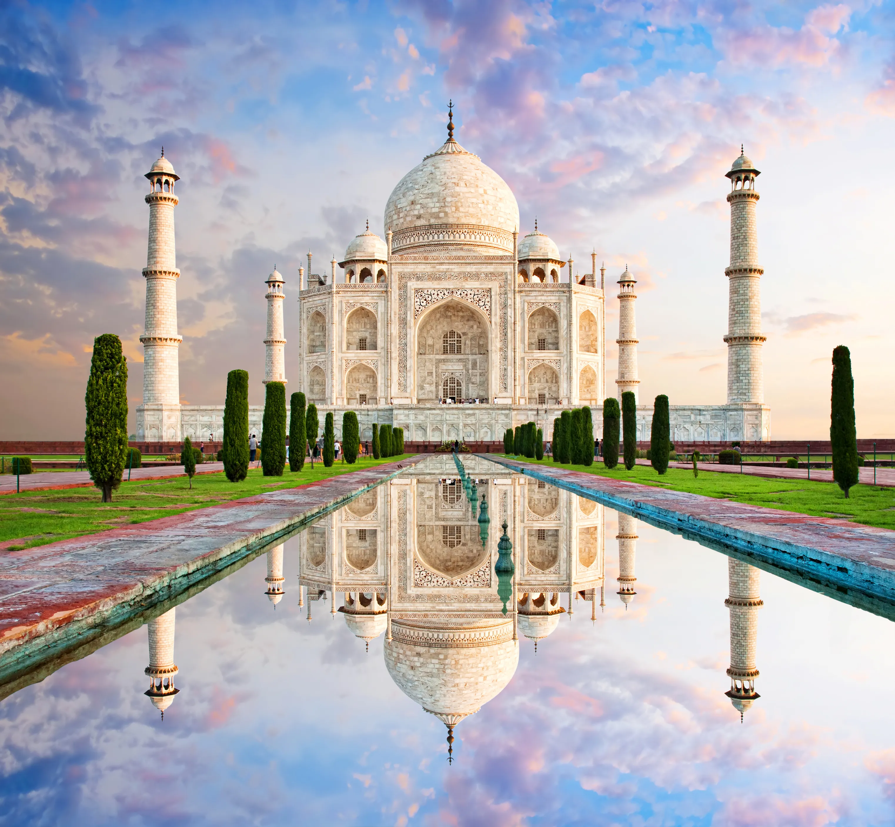 Le Taj-Mahal à Agra 