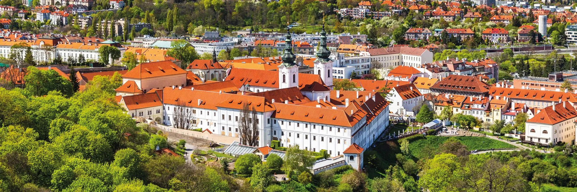 L'immense monastère de Strahov à Prague 