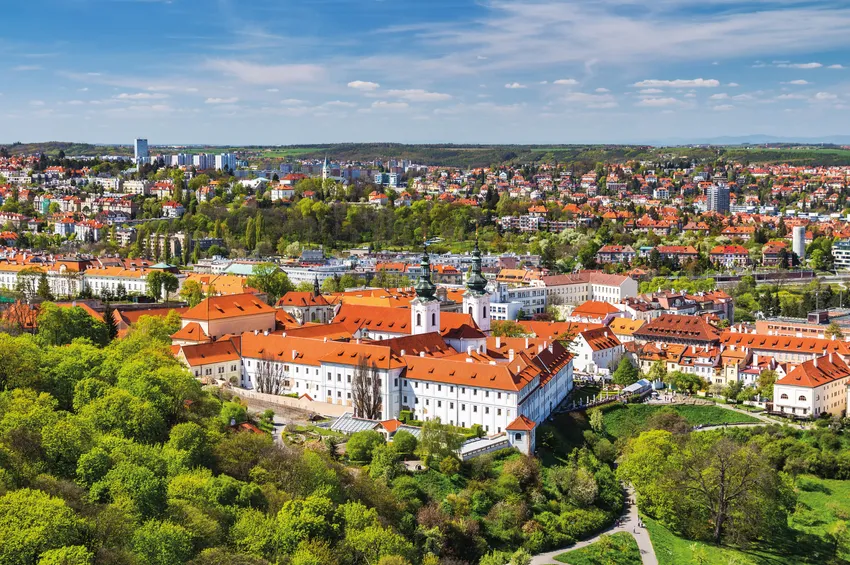 L'immense monastère de Strahov à Prague 