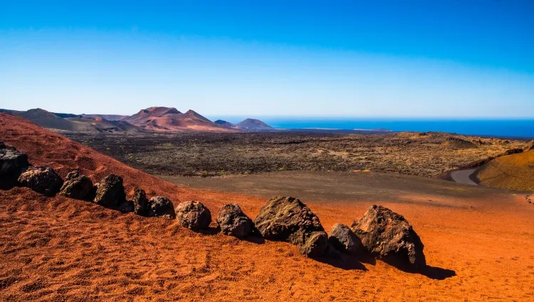 La beauté du parc national de Timanfaya à Lanzarote 