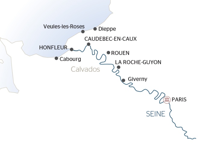 Carte Fluviale Seine - PNP PARPP