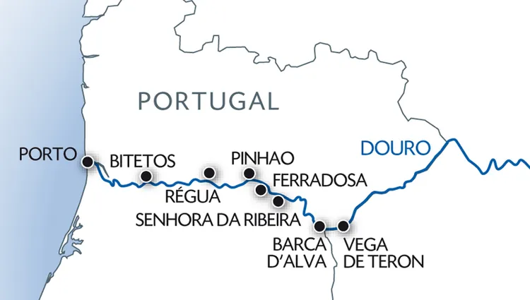 Carte Fluviale Douro - ROP