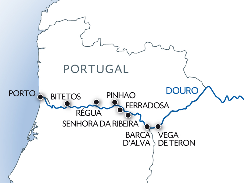 Carte Fluviale Douro - ROP