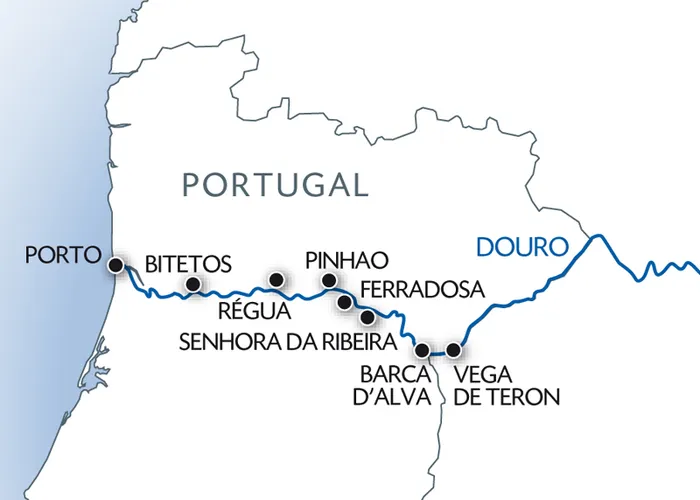 Carte Fluviale Douro - ROP