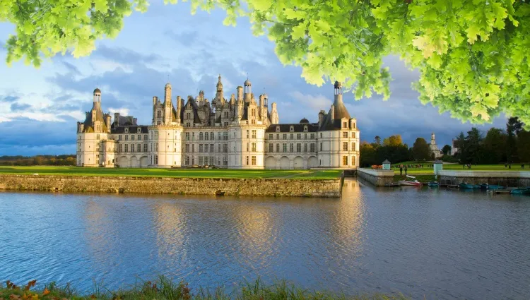 Vue d'ensemble sur le château de Chambord 