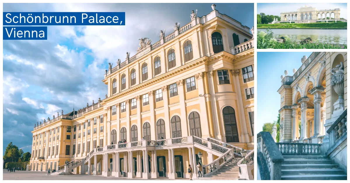 Schönbrunn Palace in Vienna with CroisiEurope