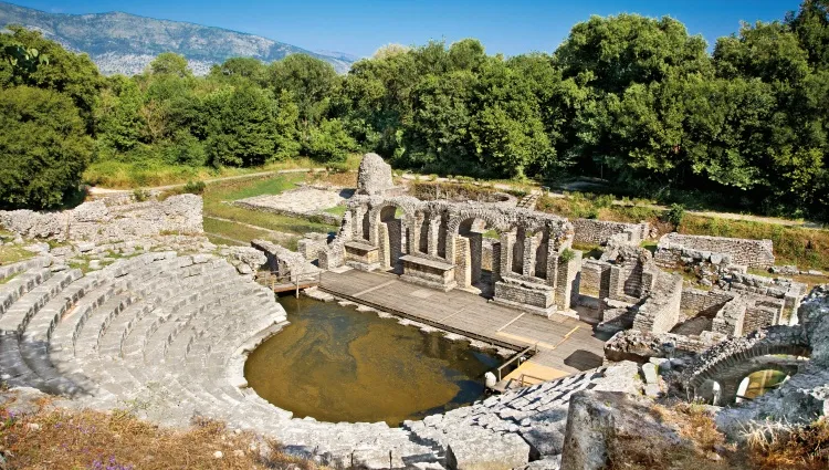 L'amphithéâtre en Albanie 