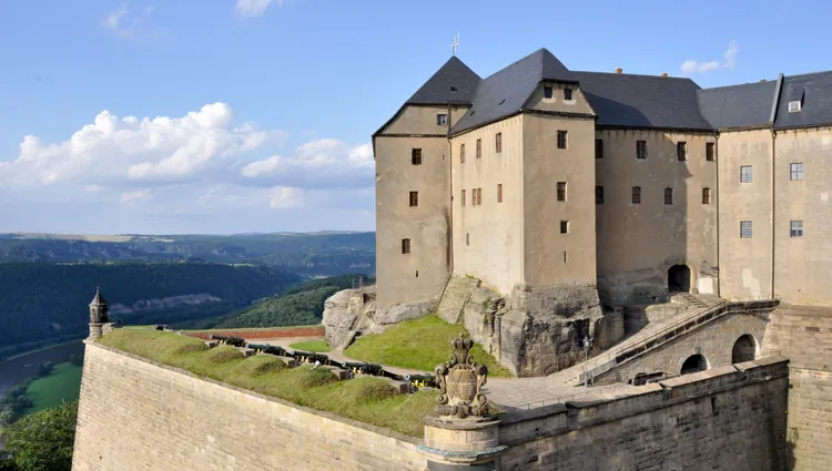 L'impressionnante forteresse de Königstein 