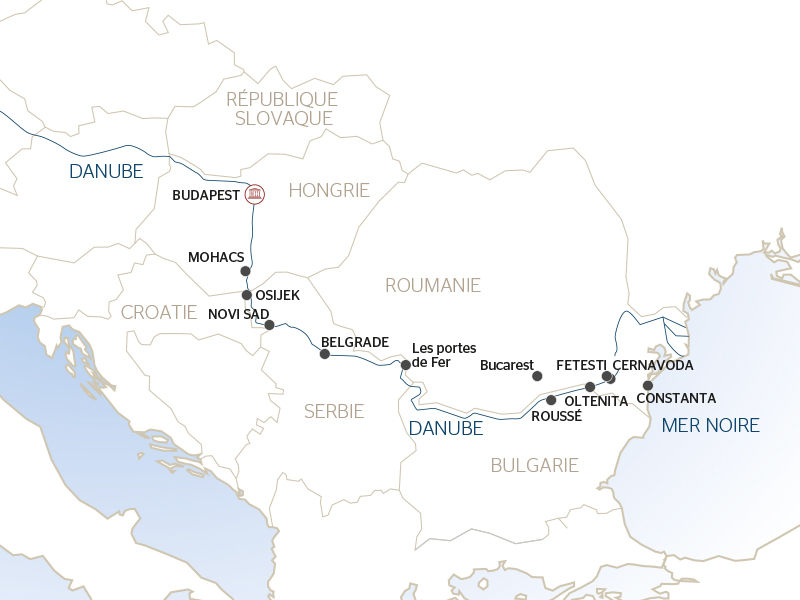 Le Danube et la péninsule balkanique - De Budapest à Bucarest (formule port/port) - 11