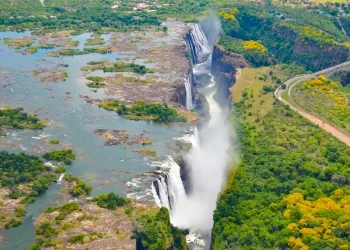 Chutes Victoria en Zambie